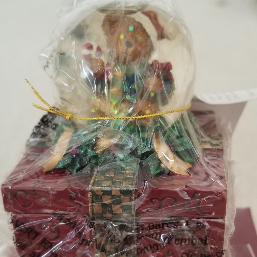 Vintage Kirkland Signature Water Globe Box Bear - Picture 6 of 6